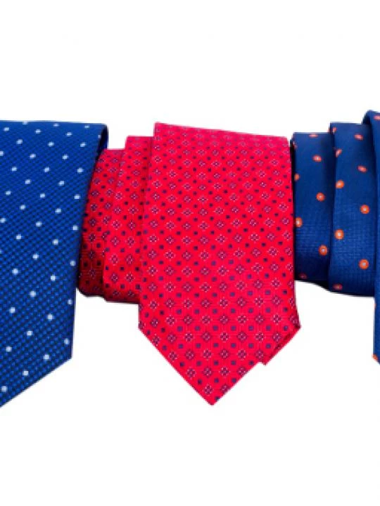 Silk neck ties