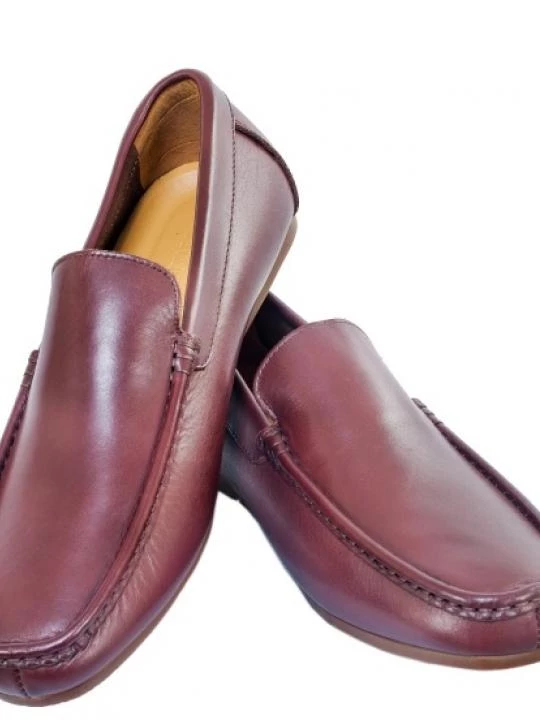 leather loafers